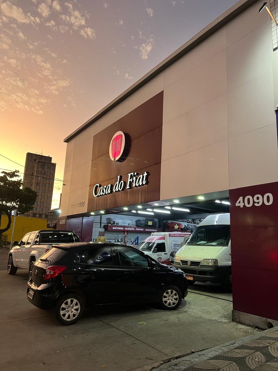 Fachada Casa do Fiat